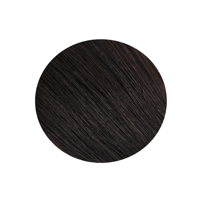 Clips de cabello pelo humano liso en extension 100% natural, cabello virgen negro natural. 22 broches