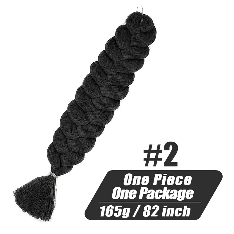 Extension de cabello para coleta o trenzas