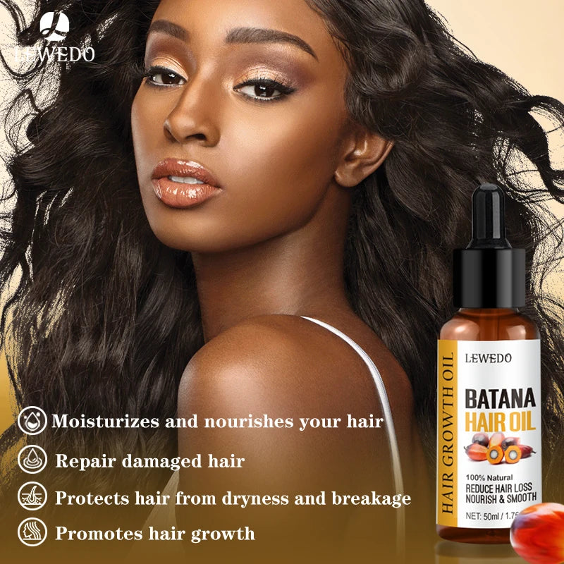 Aceite de batana naturales. Crecimiento rápido del cabello brillante y saludable anti pérdida para hombres y mujeres