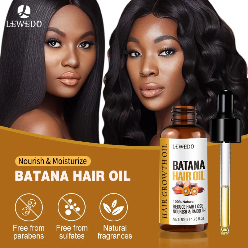 Aceite de batana naturales. Crecimiento rápido del cabello brillante y saludable anti pérdida para hombres y mujeres