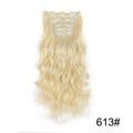 Clip de onda de agua sintética de cabello 24 broches