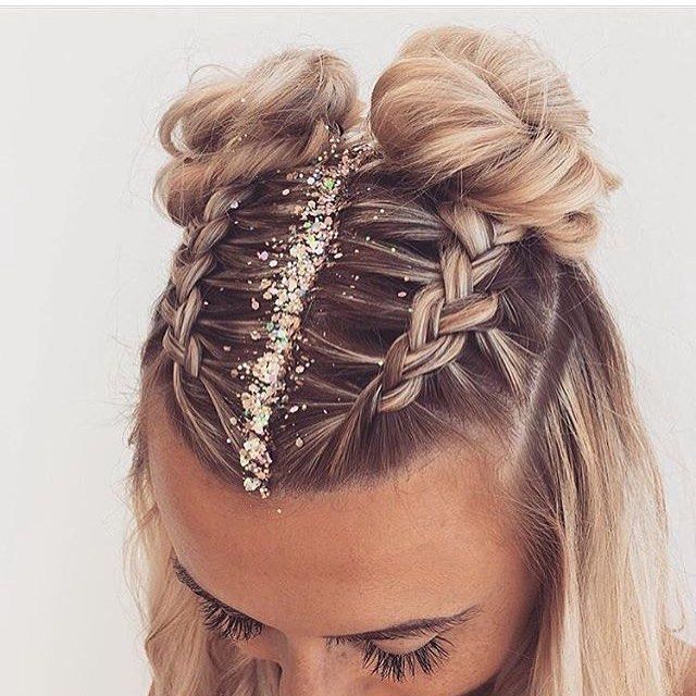 Gel de brillo corporal con lentejuelas